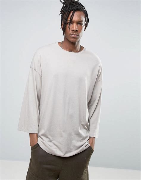 beige oversize shirt|long sleeve t shirts oversized.